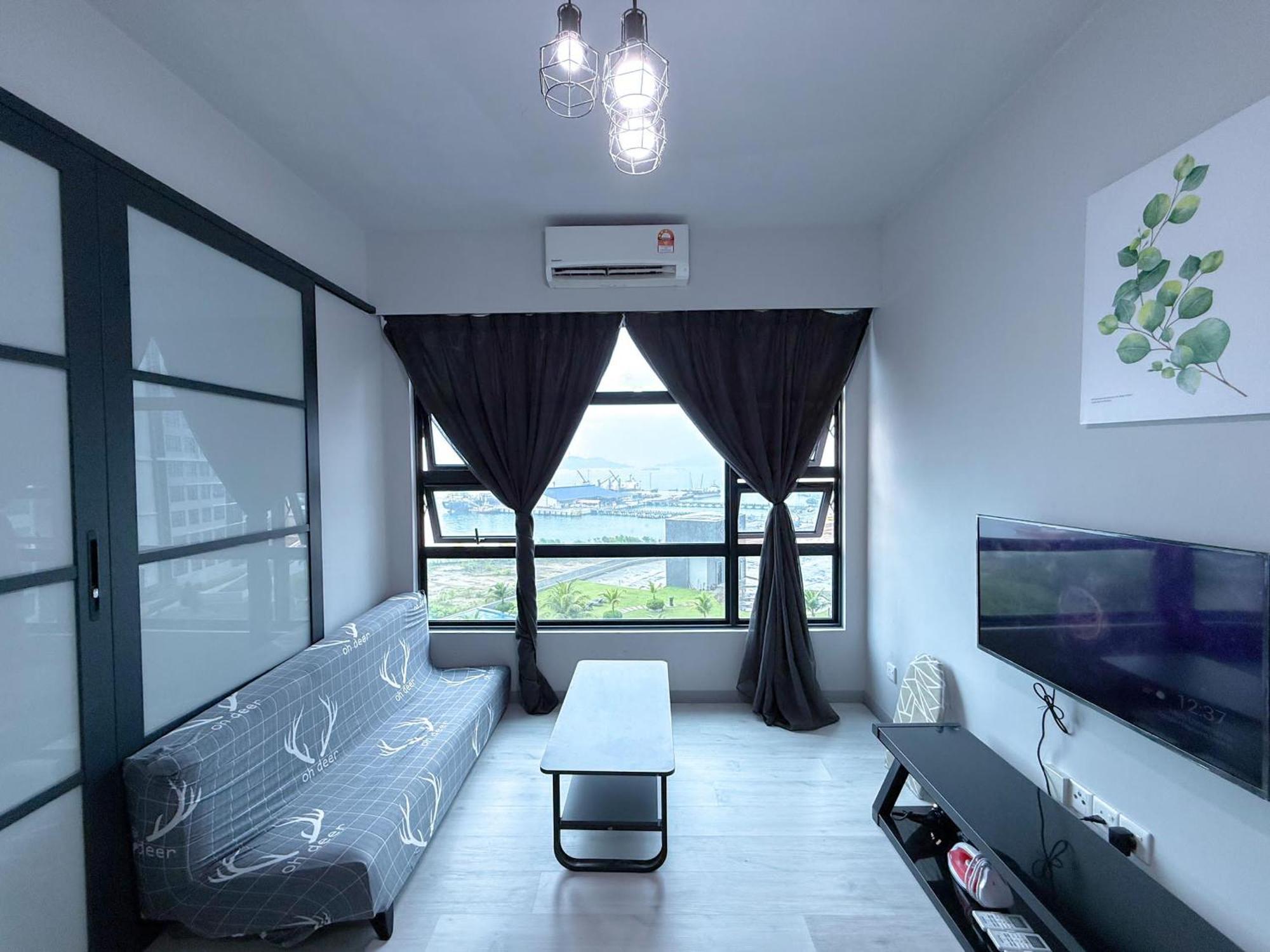 Sunset View Jesselton Quay Near Jesselton Point Near Suria Sabah Near Gaya Street Apartment Kota Kinabalu Exterior photo